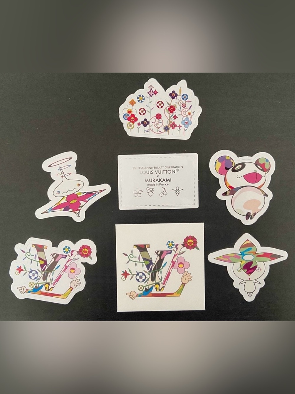 Louis Vuitton Takashi Murakami Sticker Set